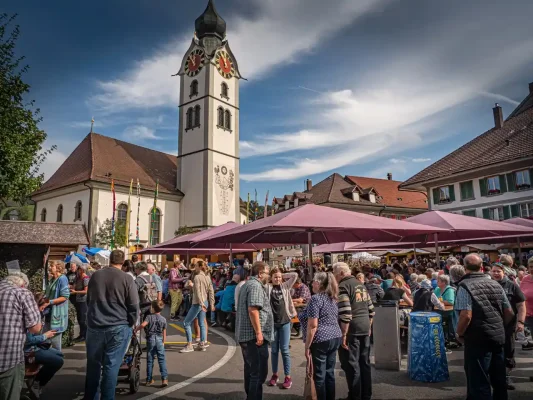 20. Huttwiler Käsemarkt & Volksmusiktage am 3. und 4. Oktober 2026